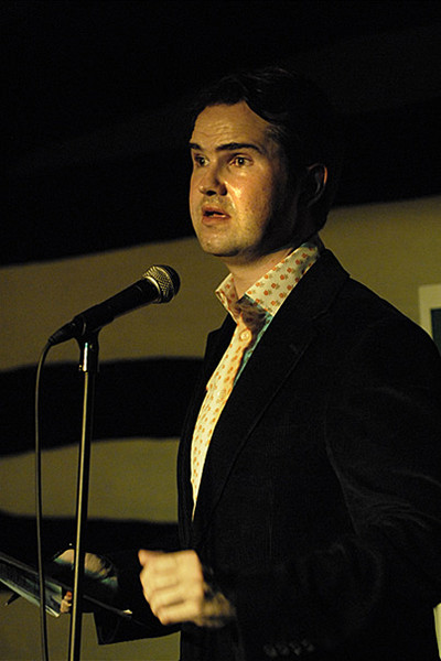 Jimmy Carr at Outside The Box - photo by James Perou